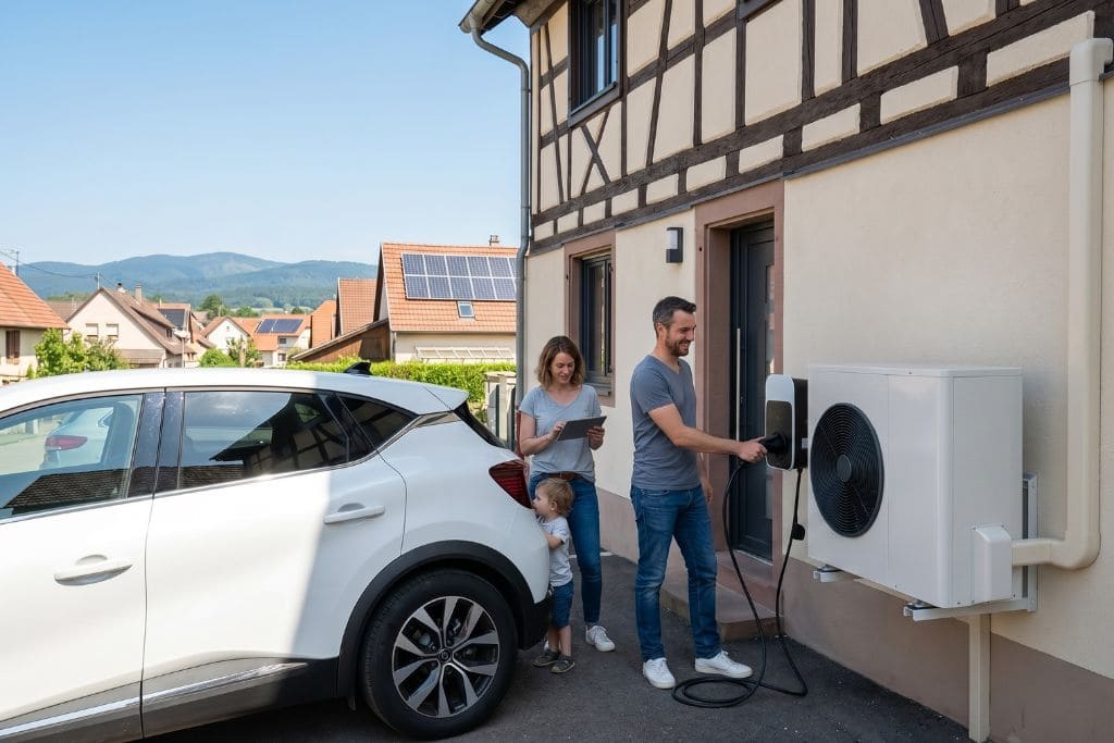 Recharge VE avec PAC Alsace